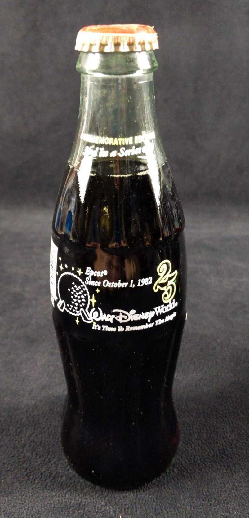 Five Full Coca Cola Bottles Santa Disney Epcot