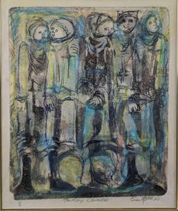 Vintage Township Crusaders Eric Batha Print U2