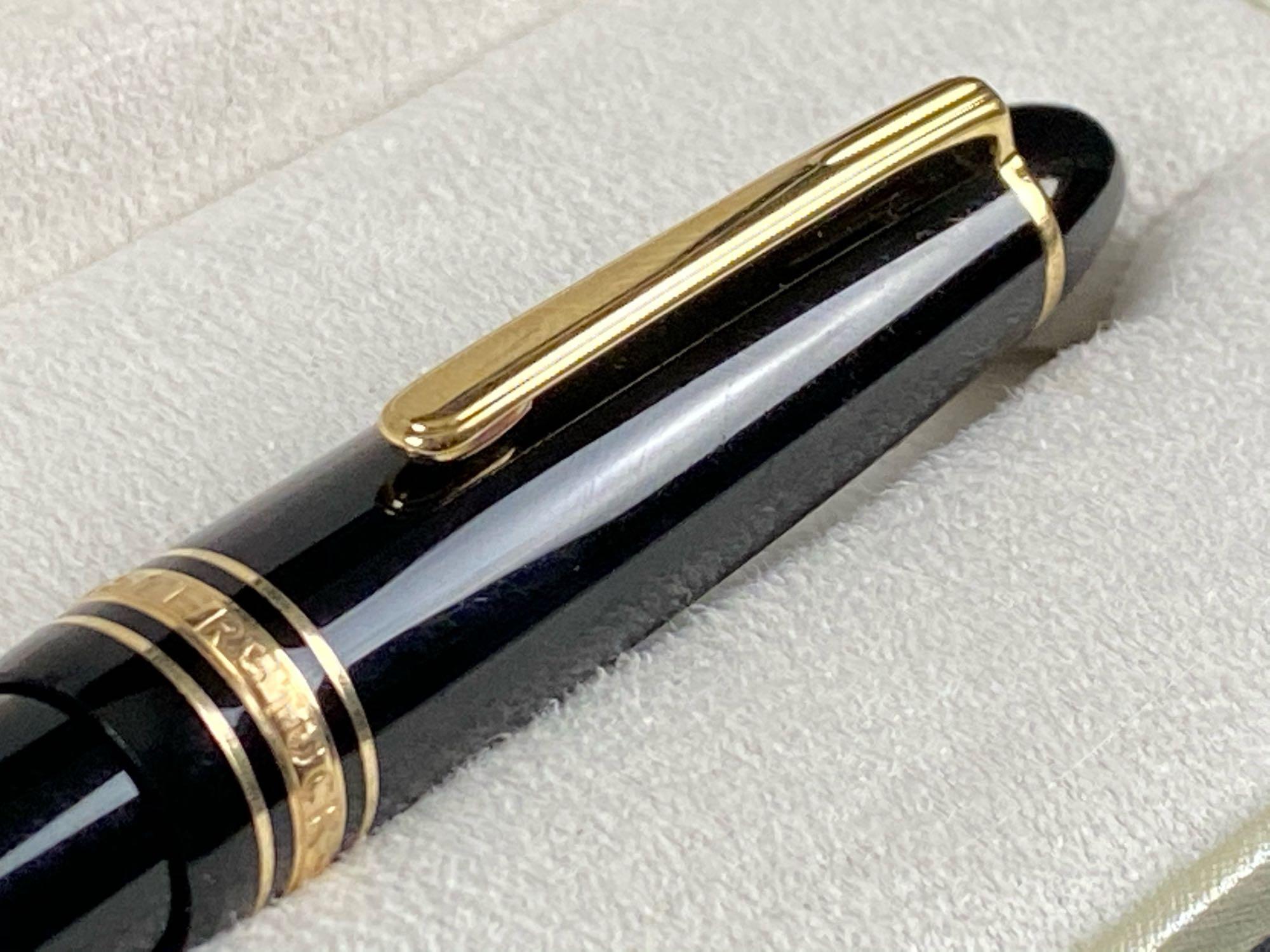 Rare Vintage Montblanc Meisterstuck No149 Fountain Pen Serial Number IK1097513 W/ Box (W3)