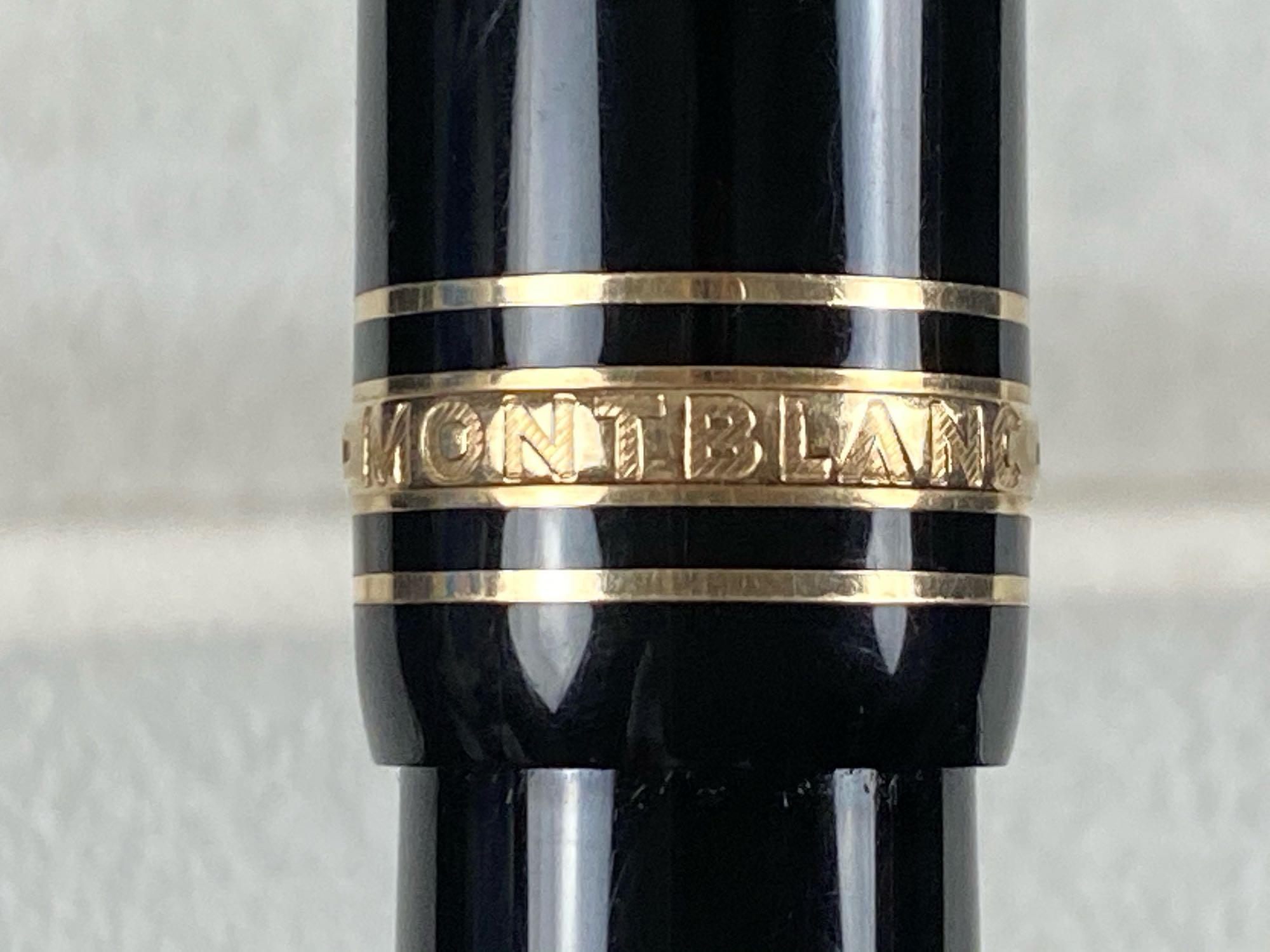 Rare Vintage Montblanc Meisterstuck No149 Fountain Pen Serial Number IK1097513 W/ Box (W3)