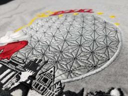 Year 2000 Celebrate the Future Hand in Hand Walt Disney World Unisex Tshirt size Small