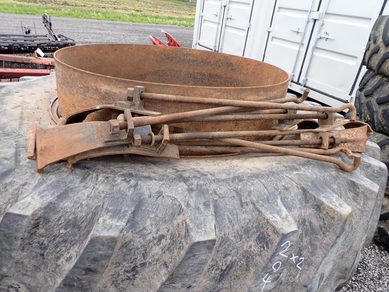 (2) 20.8-38 Clamp On Duals