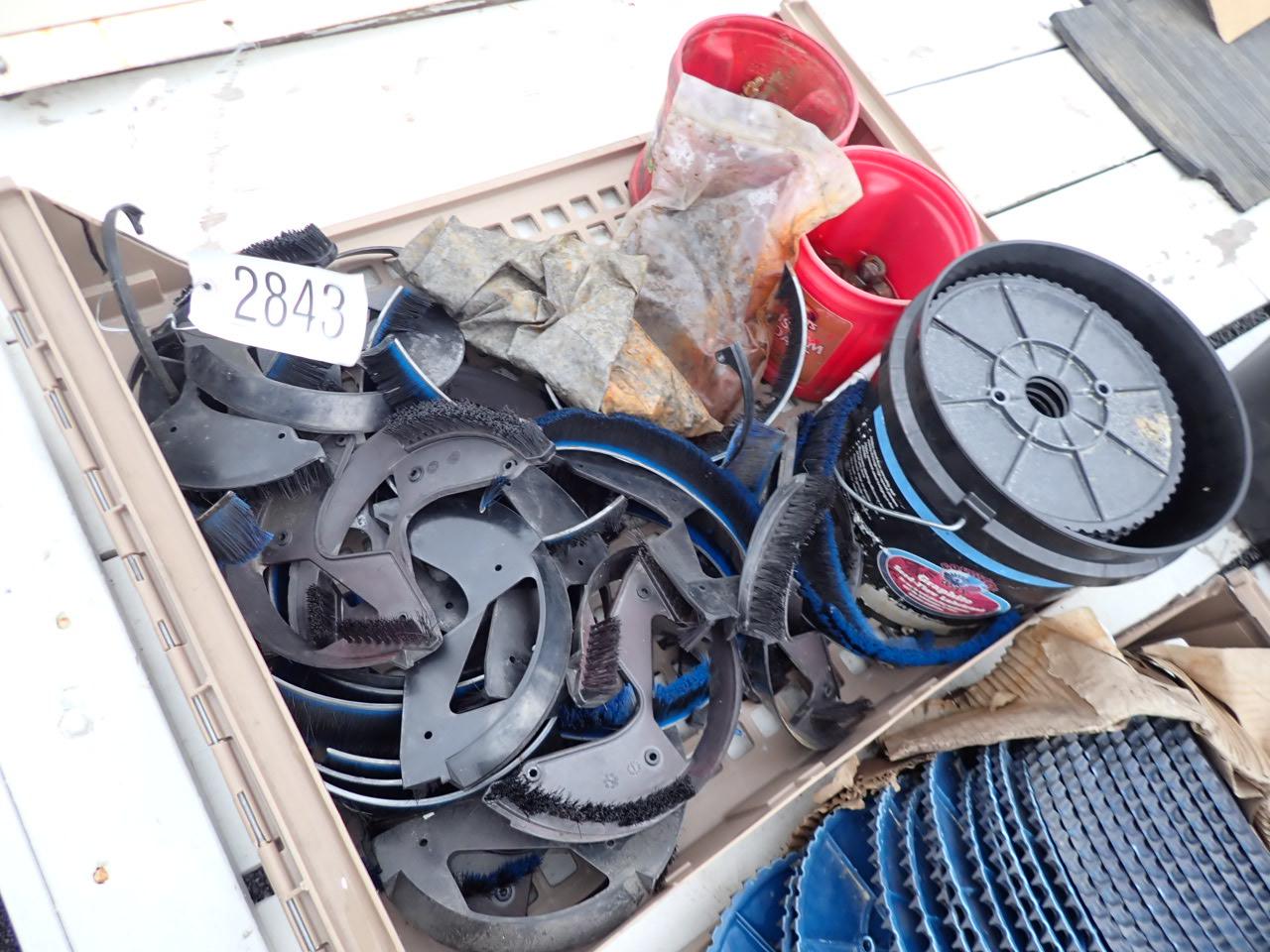 Crate of Bean Meter Parts