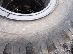 (4) Goodyear 10.00-20 Tires & Rims