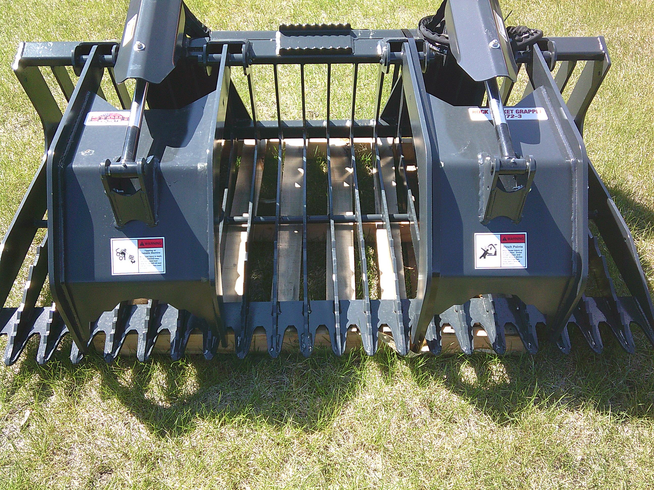 STOUT HD72-4 BRUSH GRAPPLE