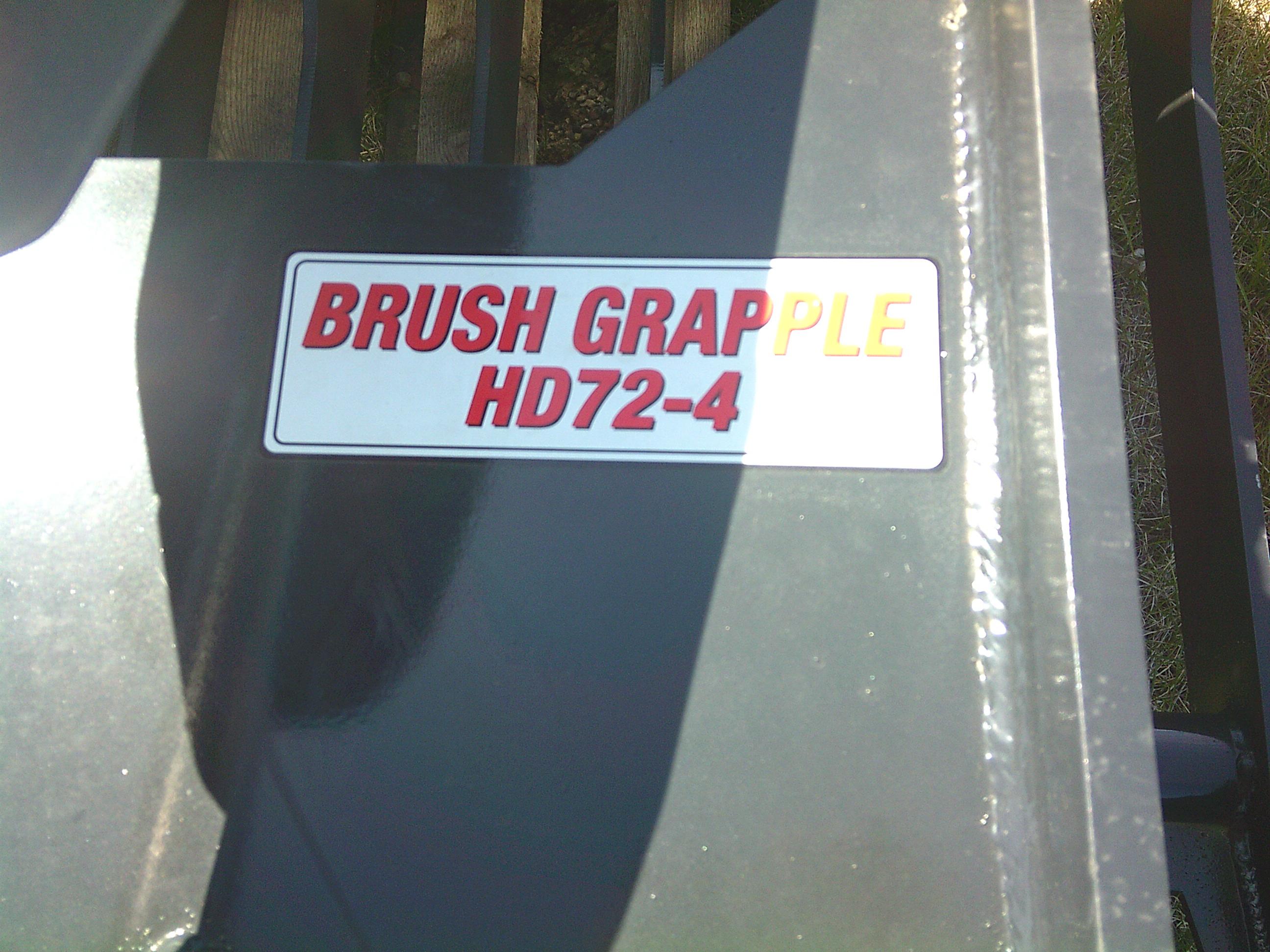 STOUT HD72-4 BRUSH GRAPPLE