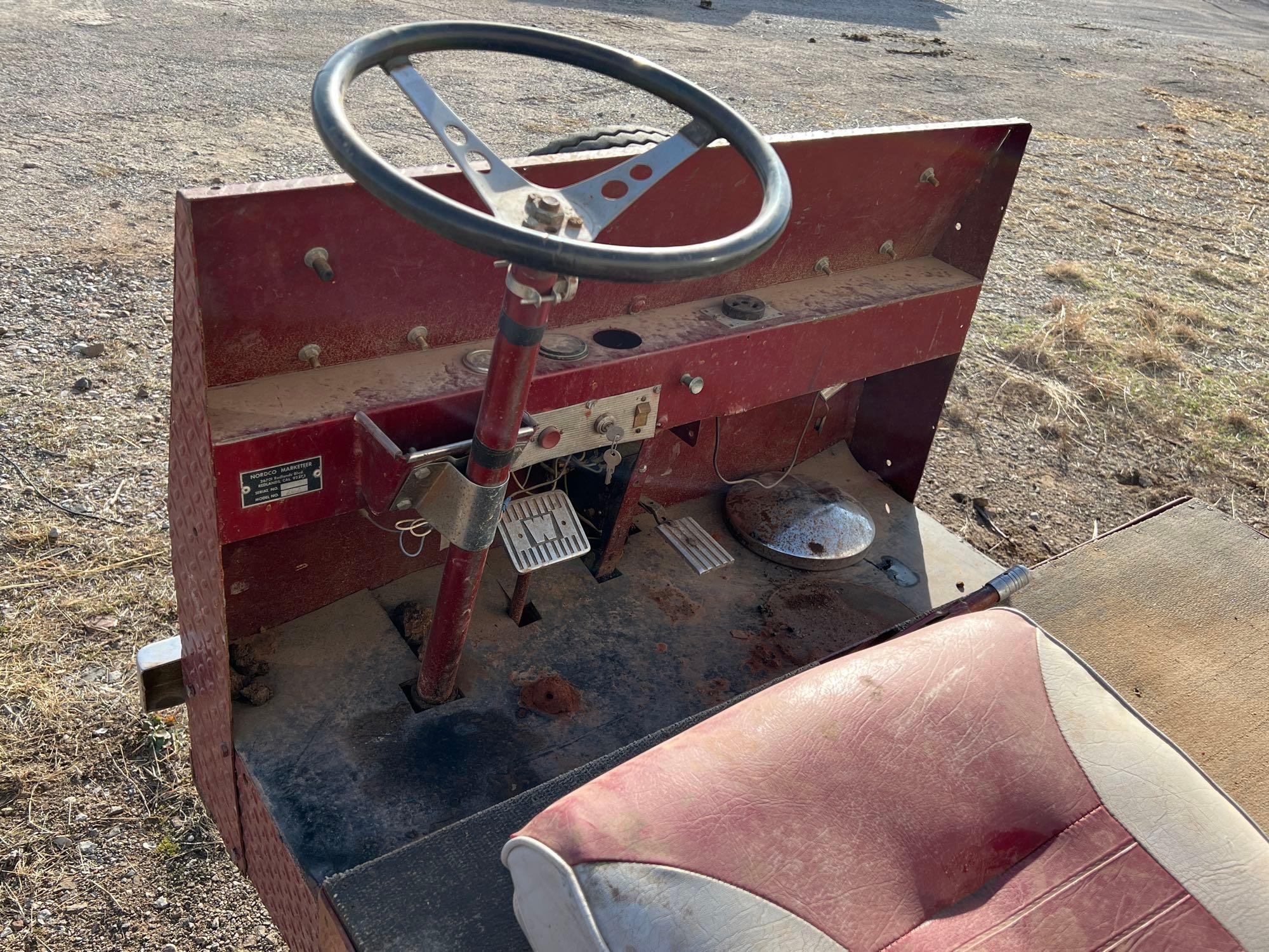 Nordco Marketeer Utility Cart with Charger