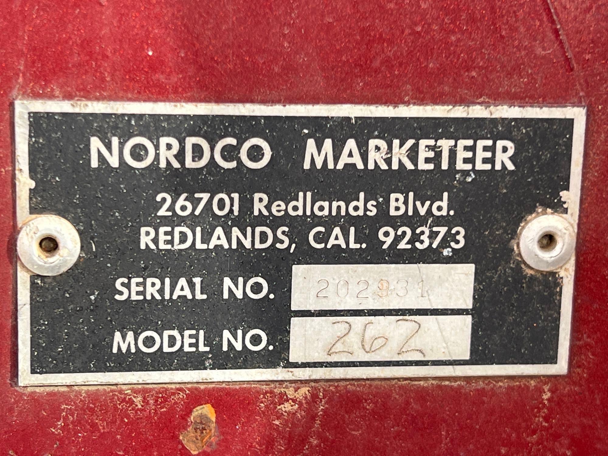 Nordco Marketeer Utility Cart with Charger
