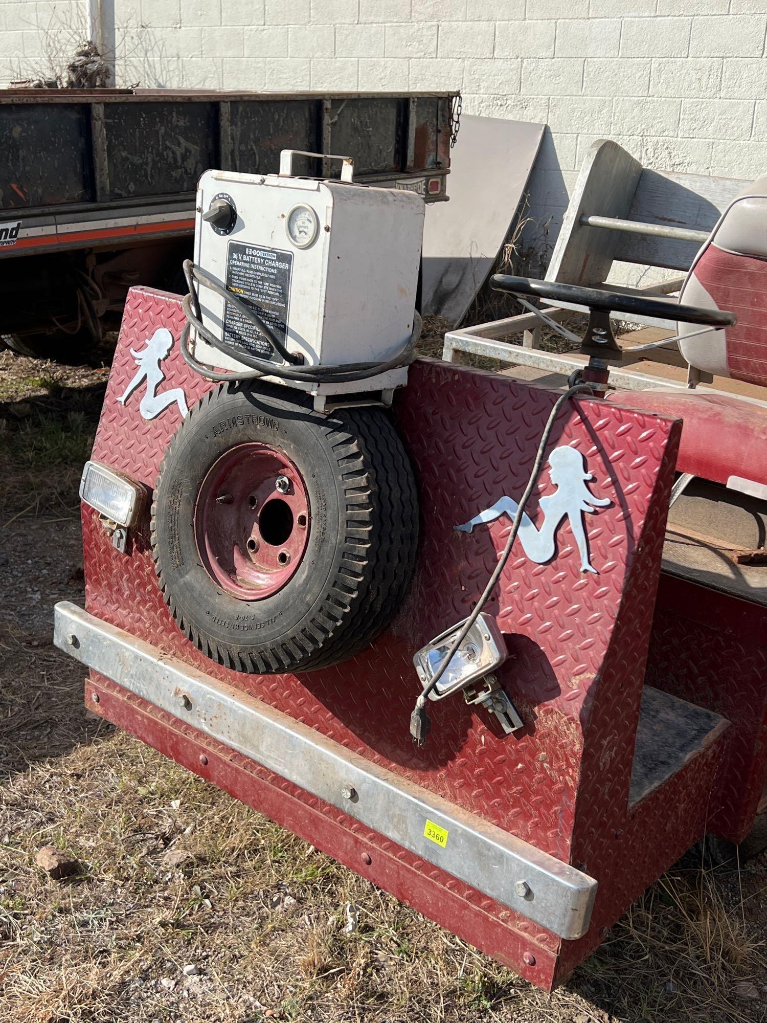 Nordco Marketeer Utility Cart with Charger