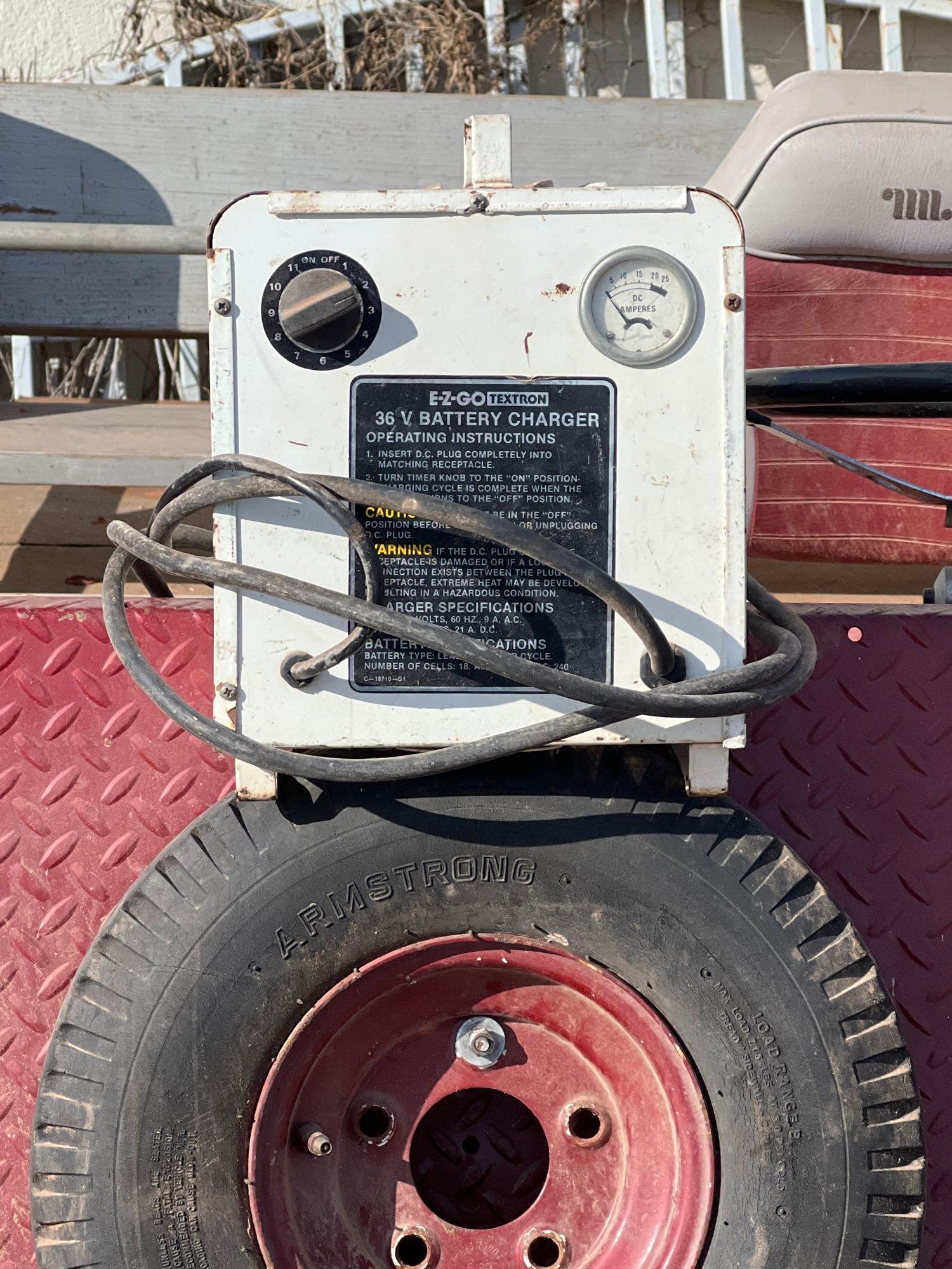 Nordco Marketeer Utility Cart with Charger