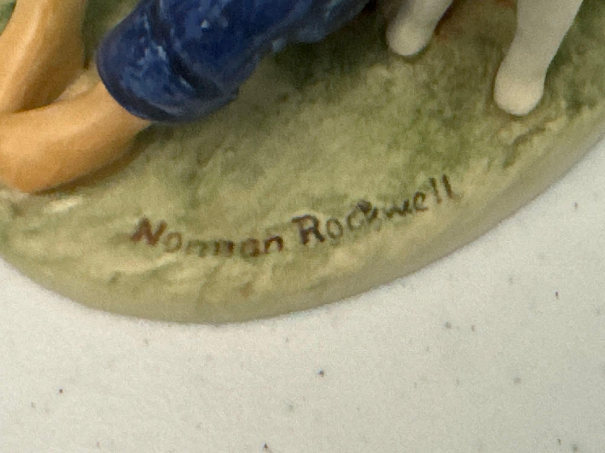 Vintage Norman Rockwell W. Goebel Figurines