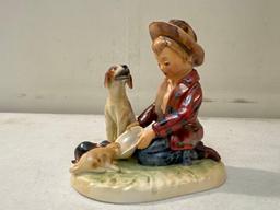 Vintage Norman Rockwell W. Goebel Figurines