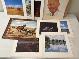 Orren Mixer Horse Print, Norman Rockwell Eisenhower Print & Photography Prints