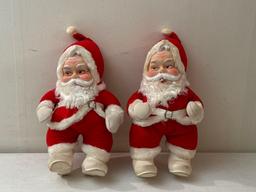 Vintage Rushton Star Creation Santas