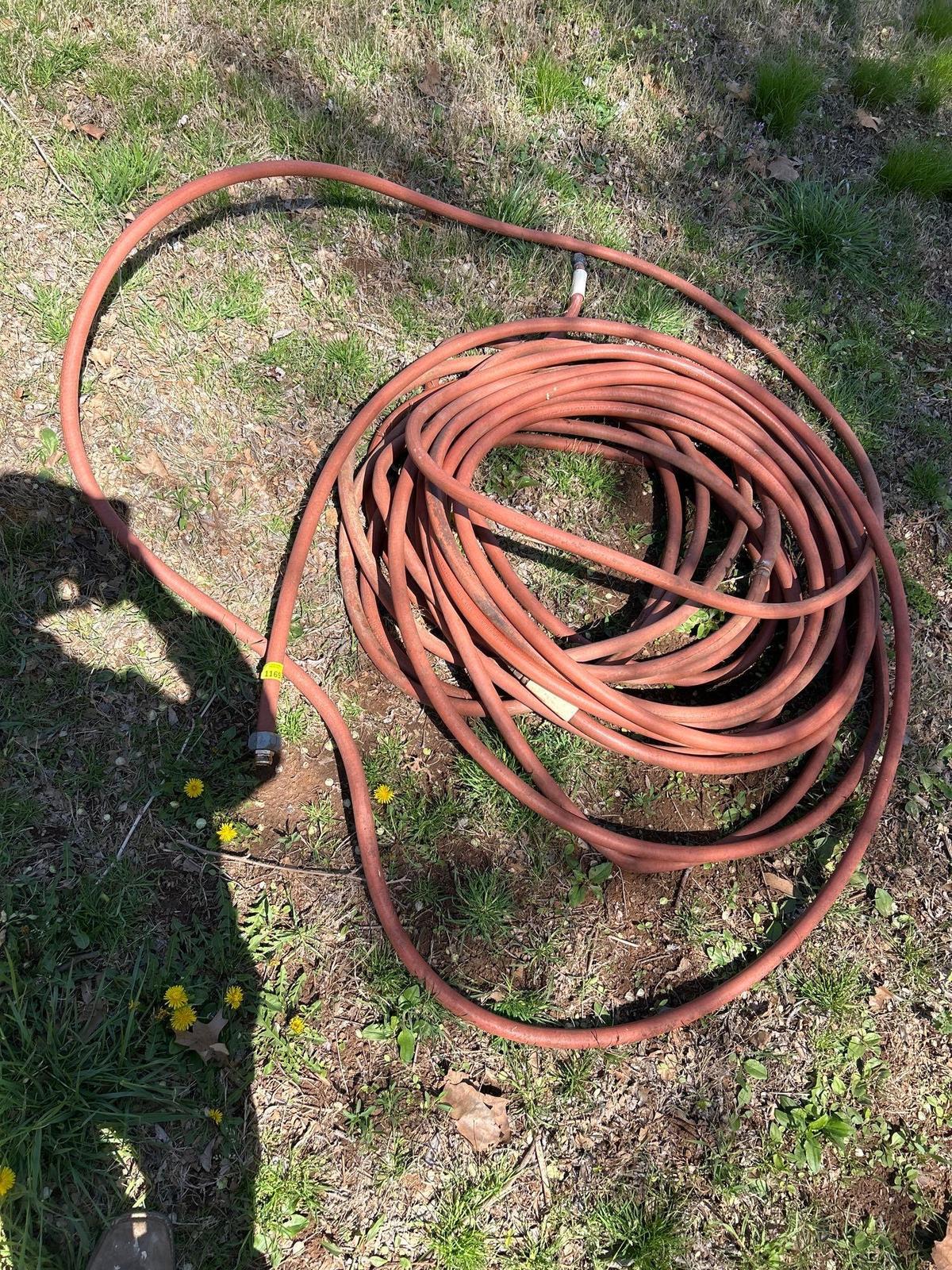 long commercial water hose