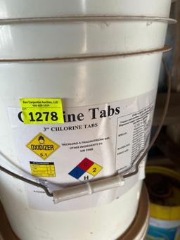 10 5 gal buckets of chlorine tabs