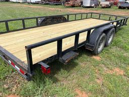 20ft flatbed trailer