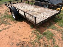 flatbed trailer 14ft