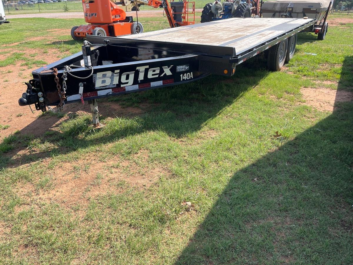 2017 Big Tex 140A flatbed trailer 20ft