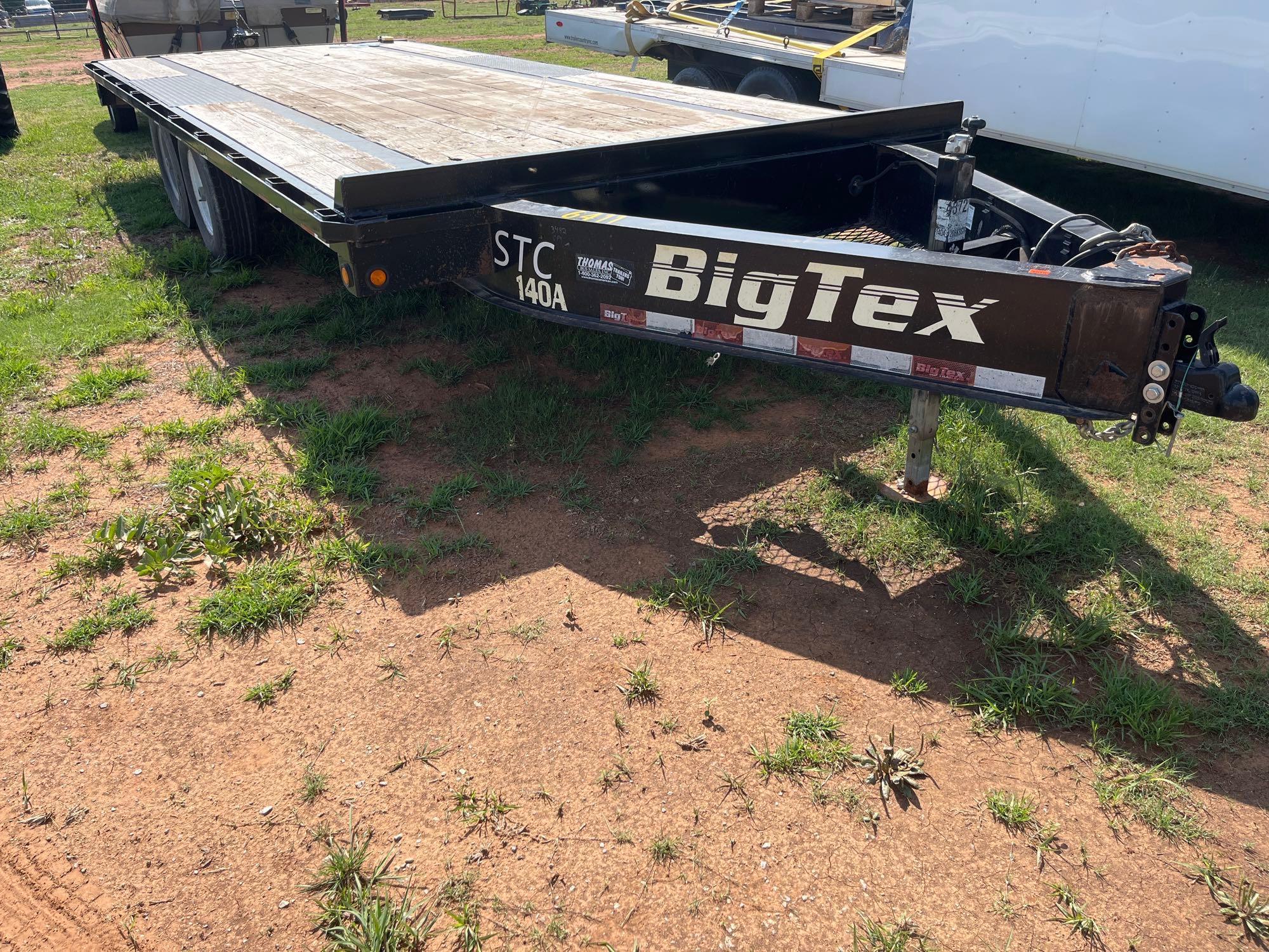 2017 Big Tex 140A flatbed trailer 20ft