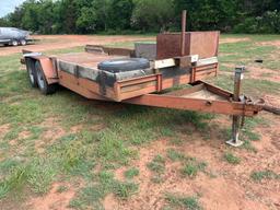 18ft heavy duty flatbed