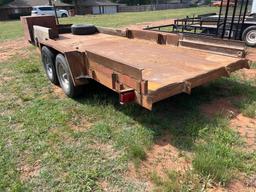 18ft heavy duty flatbed