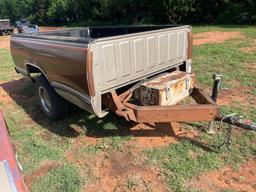 Chevy pickup bed trailer