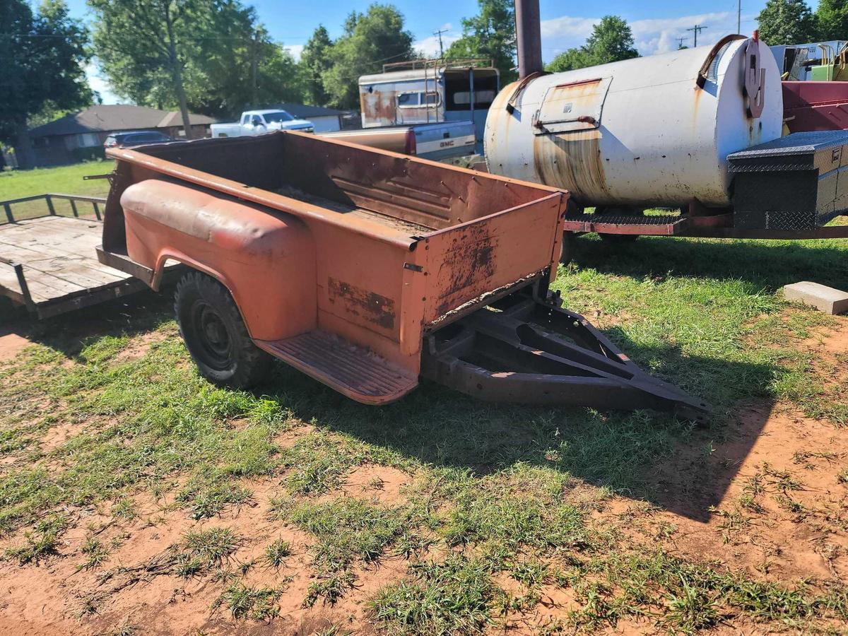 1960 chevy long bed pick up trailer