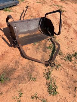 antique horse pulled dirt mover