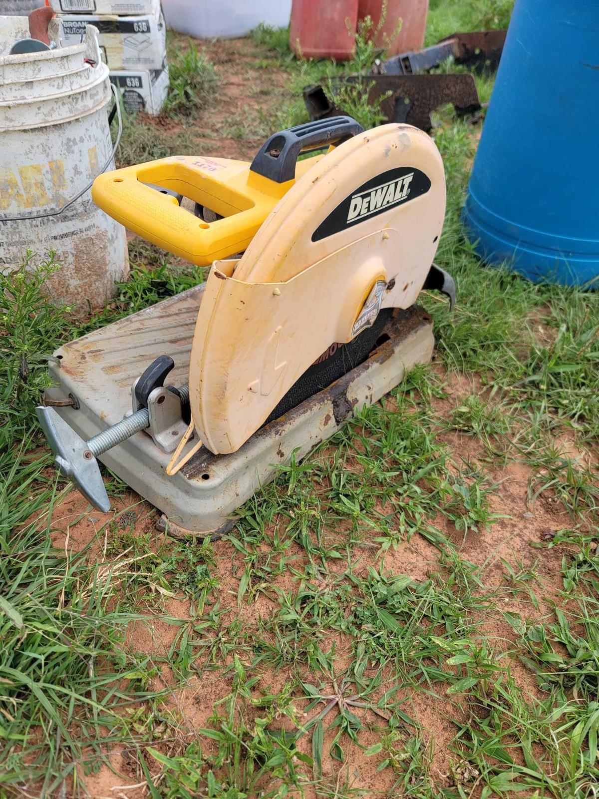 dewalt chop saw