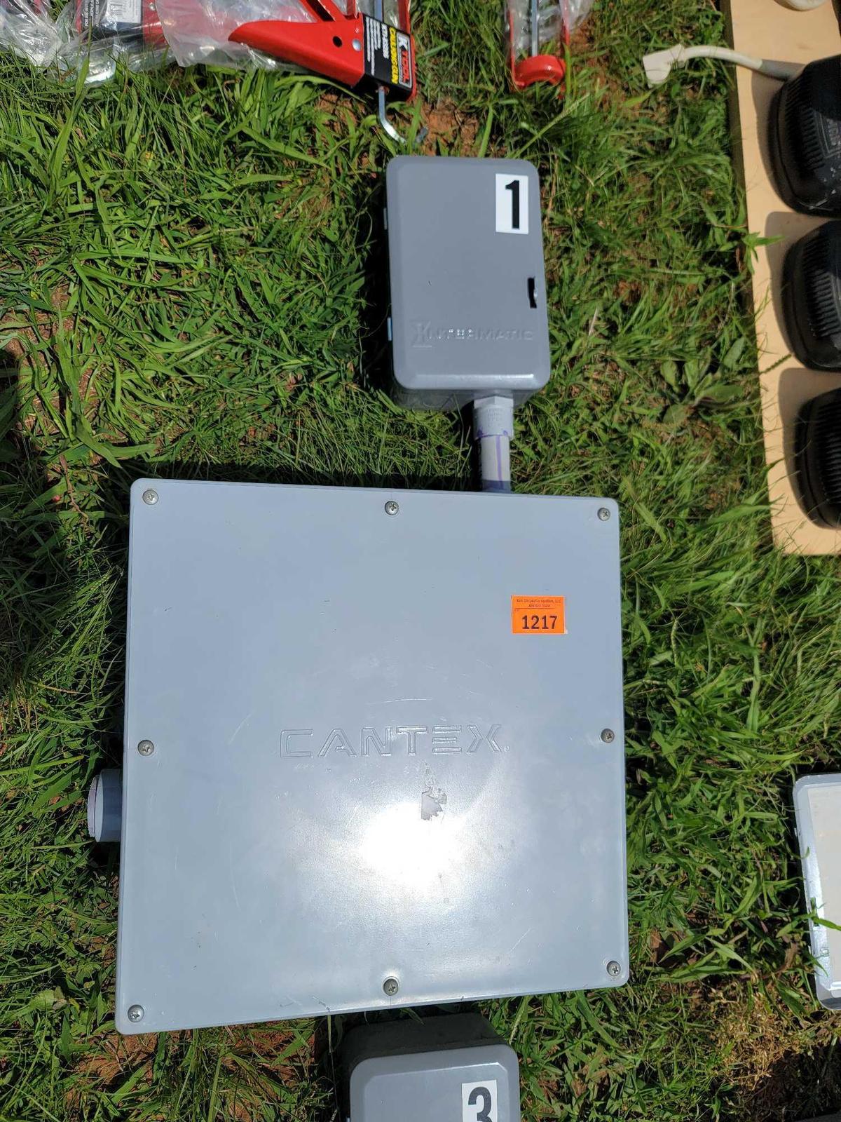12x12 junction box with digital DT101 reader
