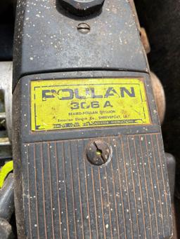 poulan chainsaw no bar with hard case