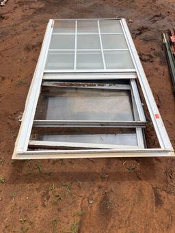 used window 36x72 1/2, 4- 36x52