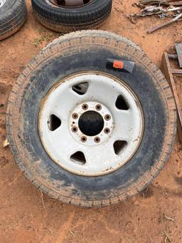 2 265/70R17 used tires and wheels