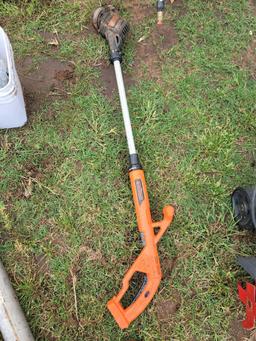 black and decker electric weed eater