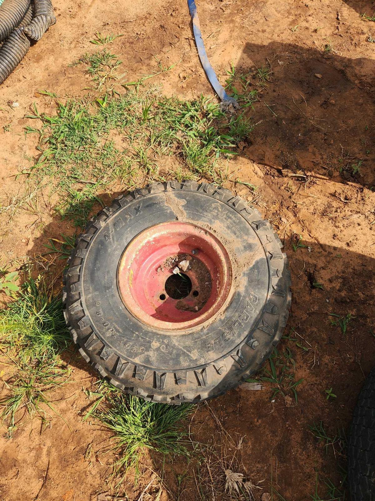 used utility tire and wheel