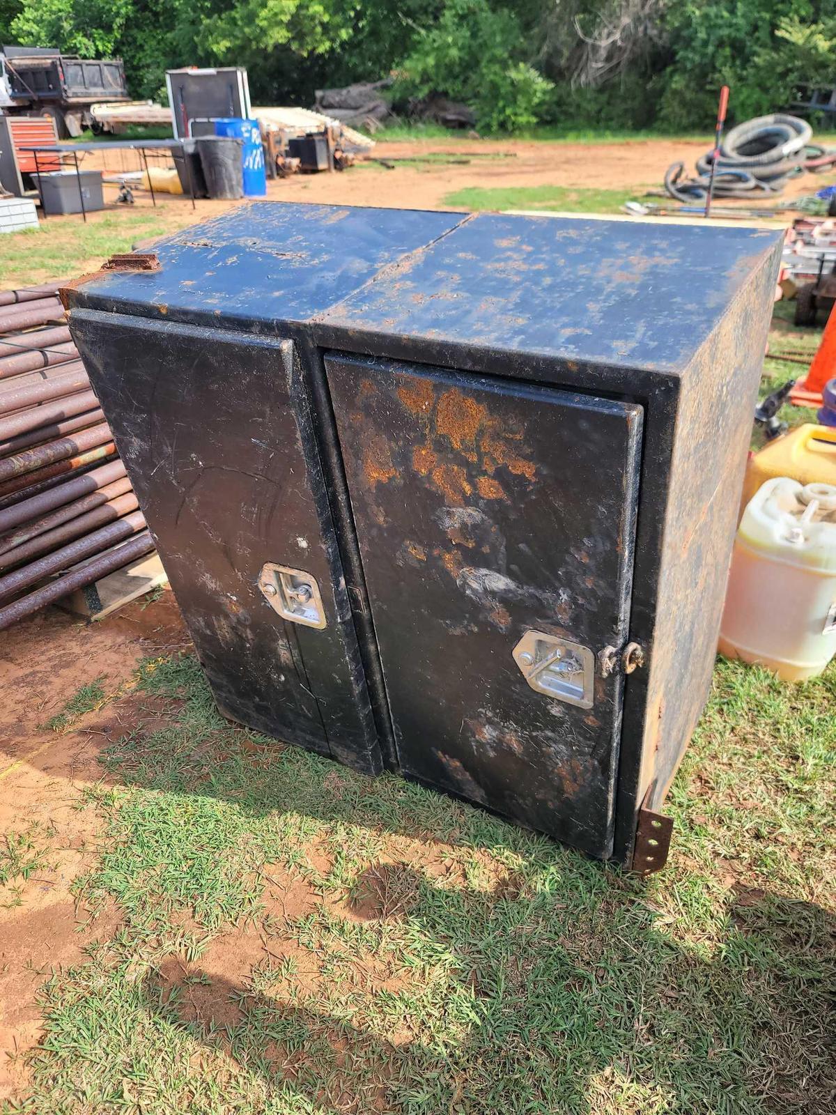 2 truck boxes welded together