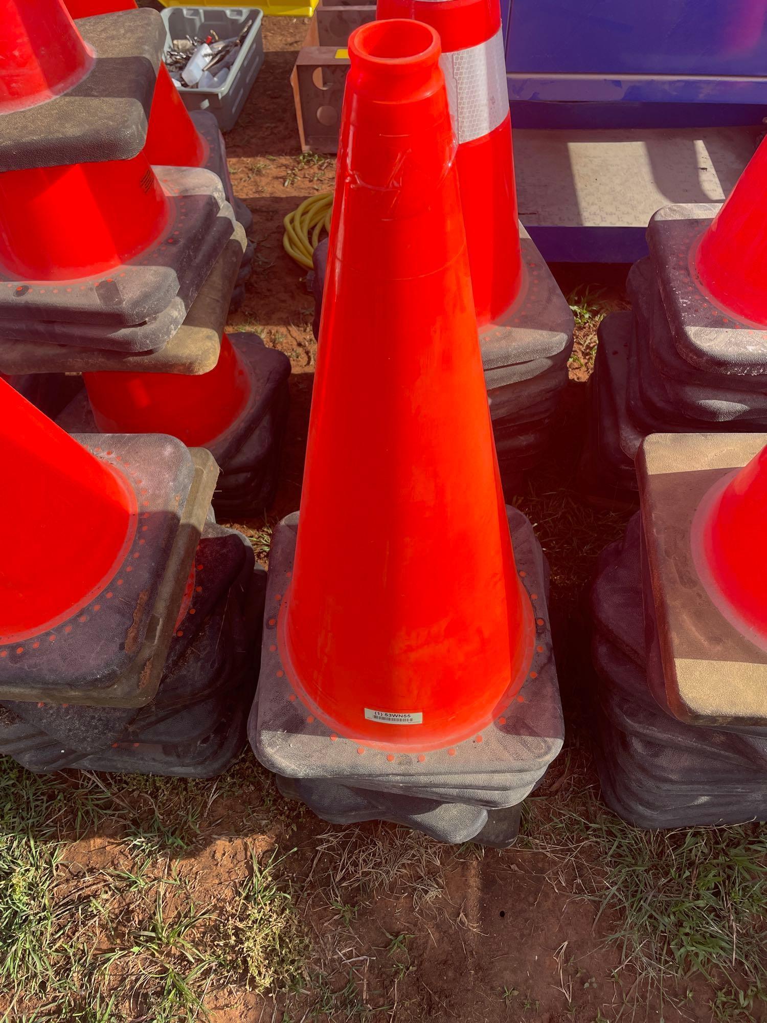 10 safety cones