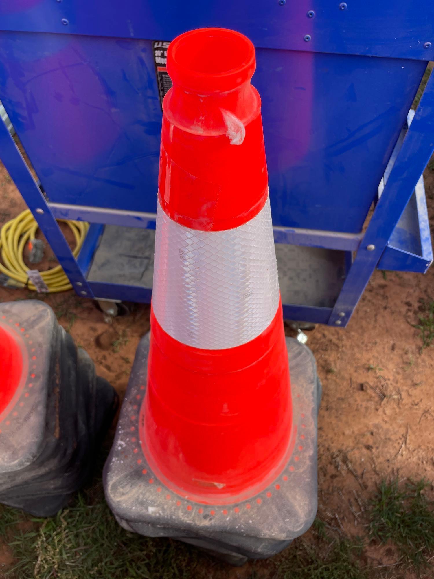 10 safety cones