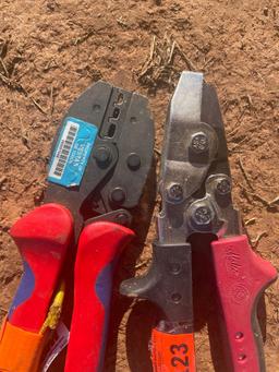 limped crimpers and j channel cutter