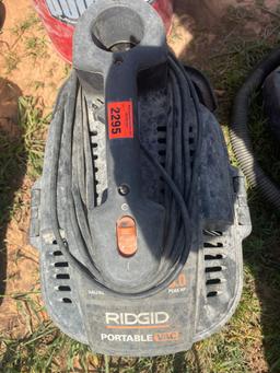 ridgid portable wet dry shot vac