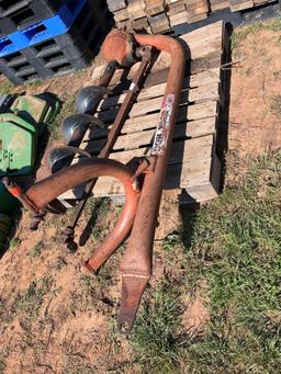 3 point bush hog auger with 8in auger