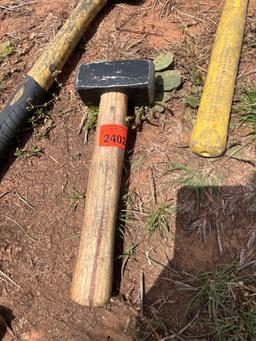 3 sledge hammers