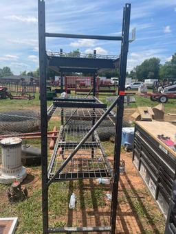 metal storage rack