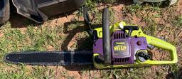 Poulan chainsaw in case