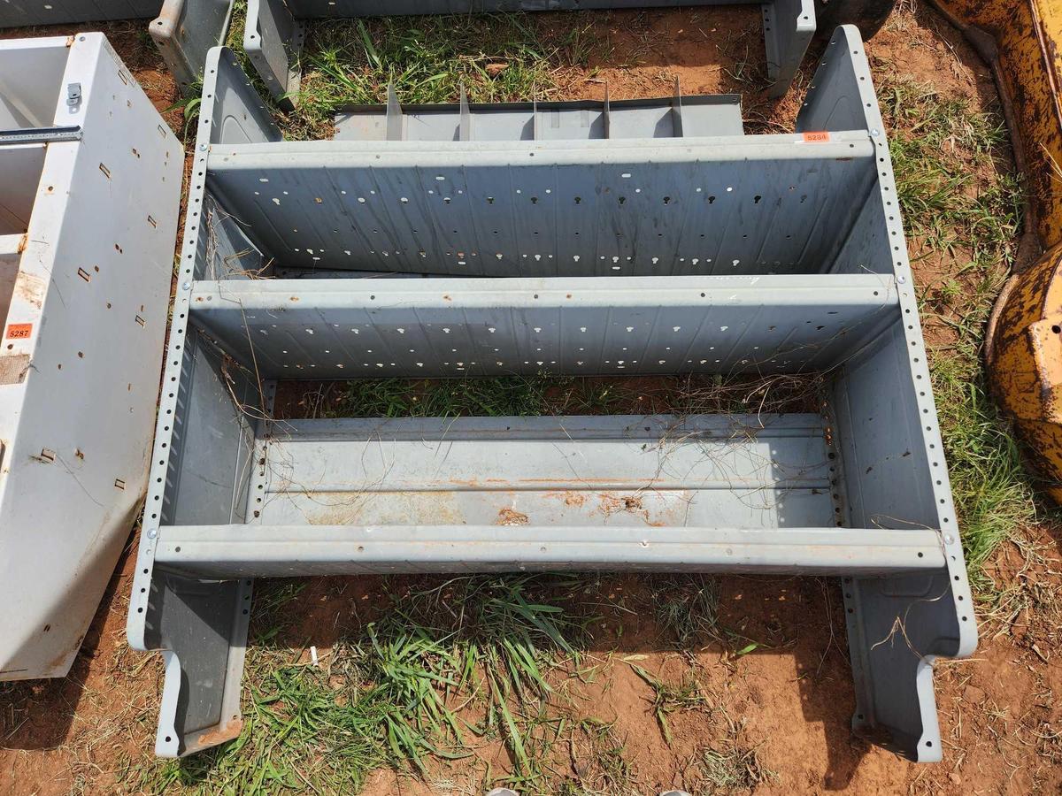 metal shelves for utility van