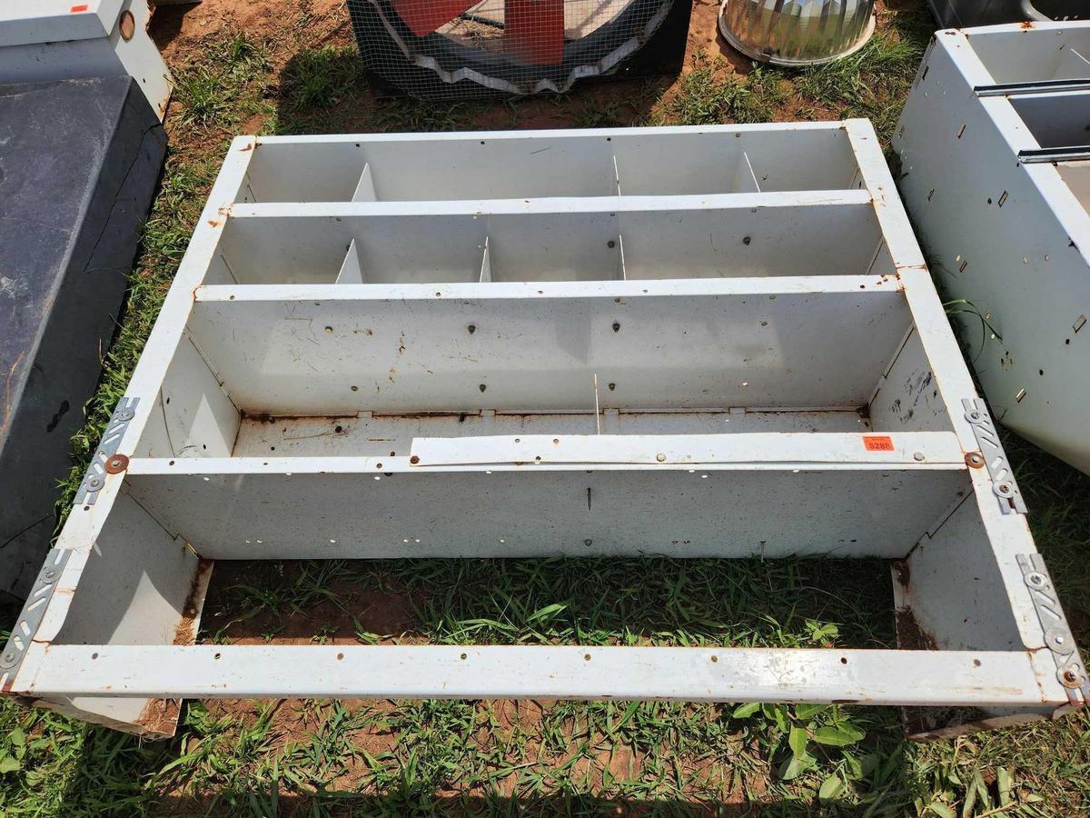 metal shelves for utility van