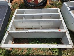 metal shelves for utility van