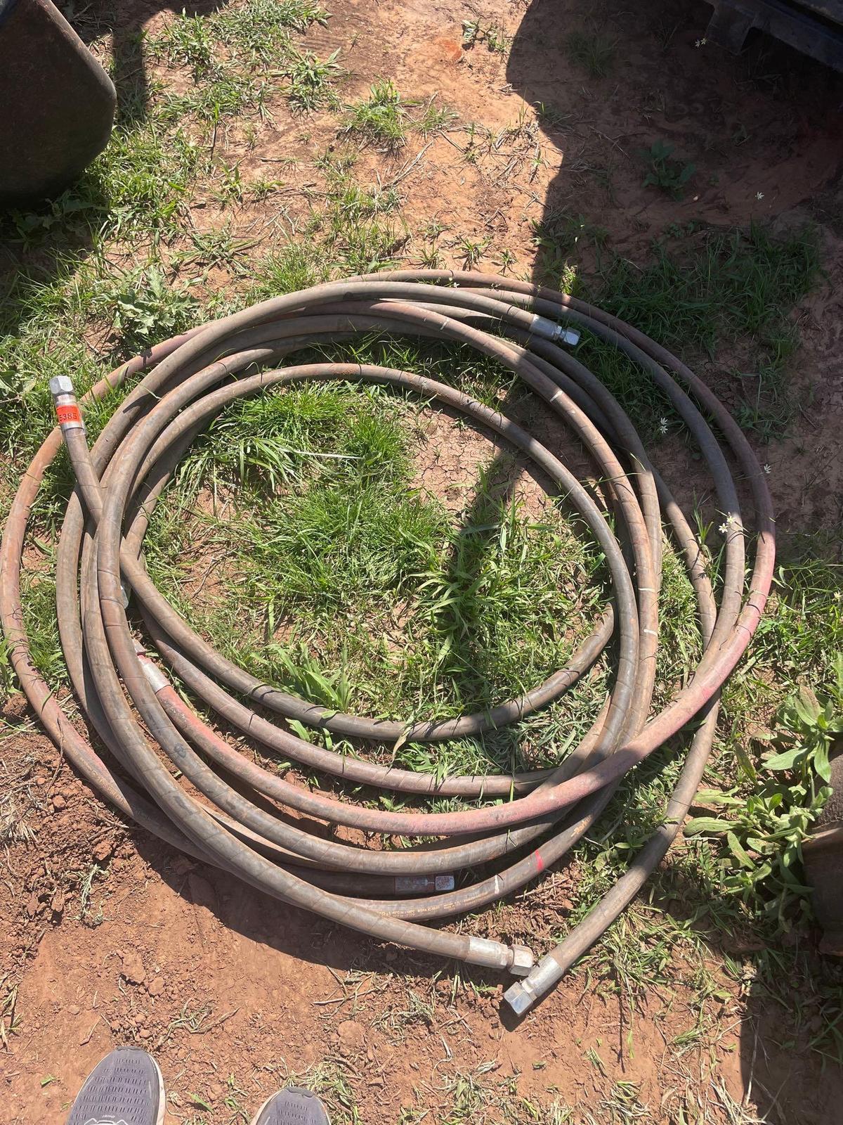 6 high pressure hoses
