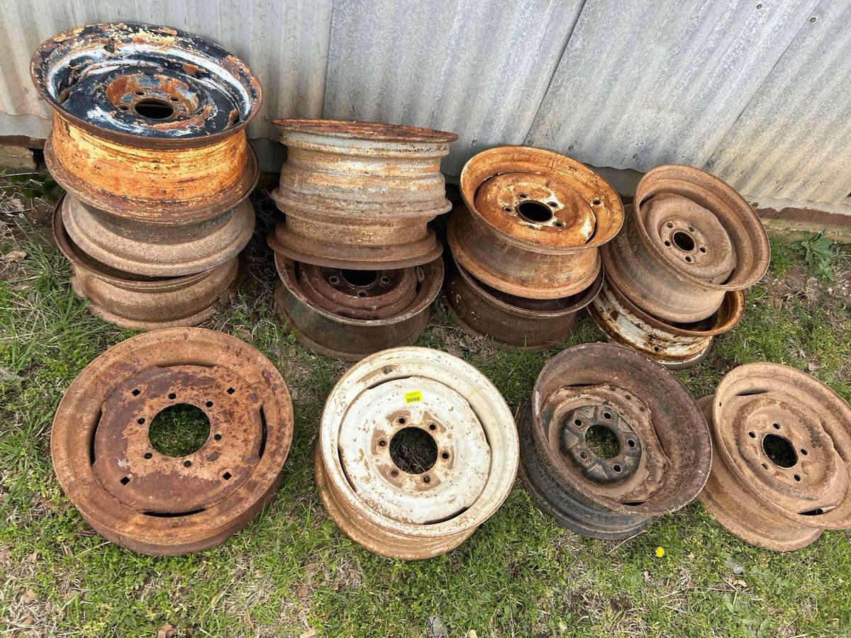 14 various wheels